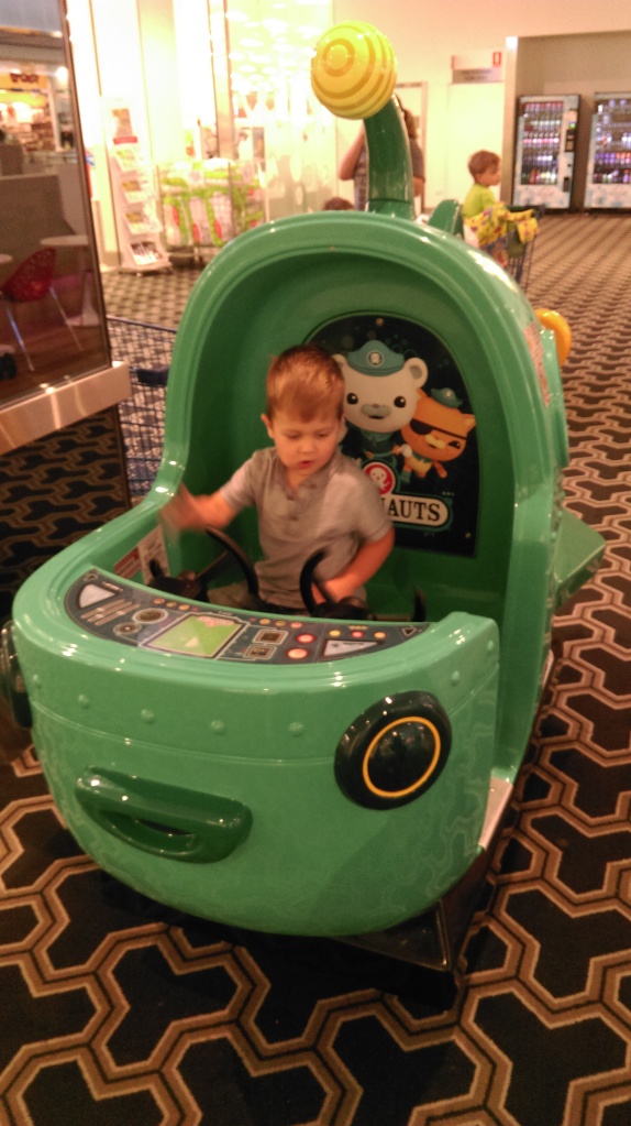 My feelings for the Octonauts have now gone to the dark side after they invented this kiddie ride.